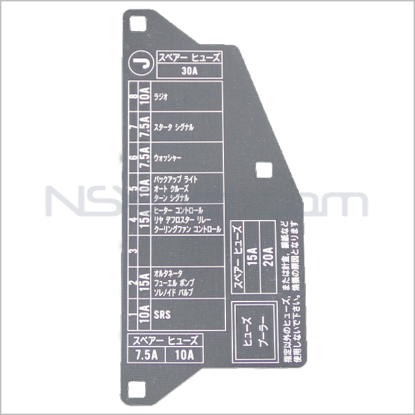 ラベル,ヒユーズ