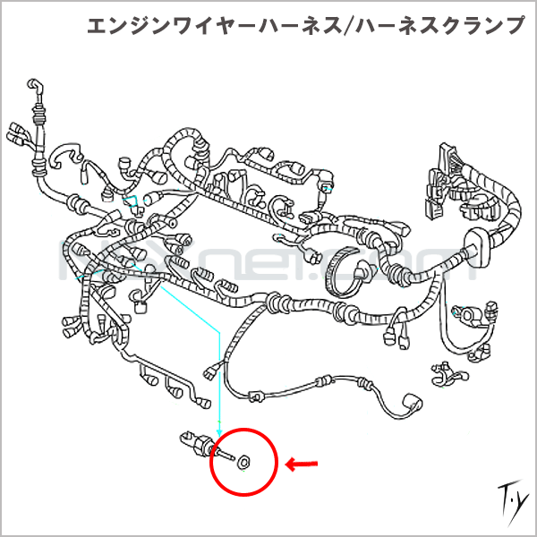 91307-611-000 Oリング 13.5X1.4
