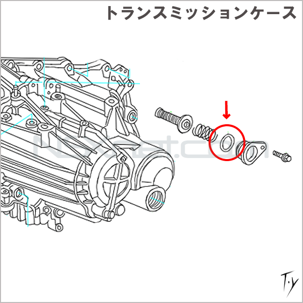 91307-PR8-005 Oリング 29.7X2.4