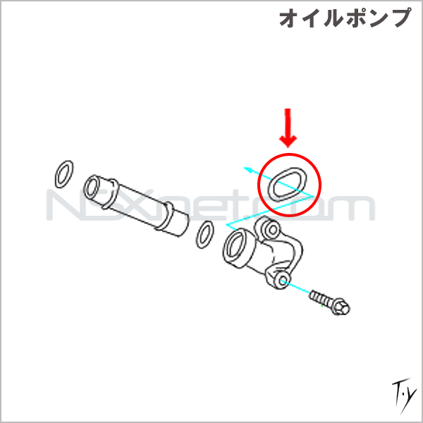 91308-PH7-003 Oリング,オイルジヨイント
