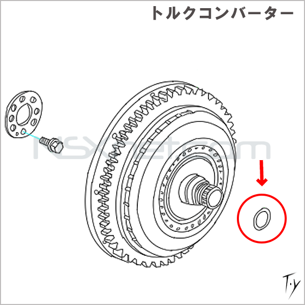 91316-PR9-003 Oリング 33X1.9 (アライ)